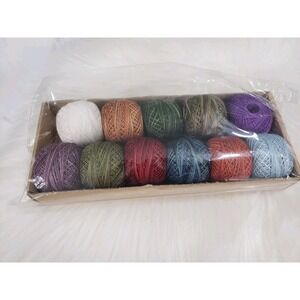 SET OF 11 - Valdani Pearl Cotton Thread Size 12 Embroidery Thread